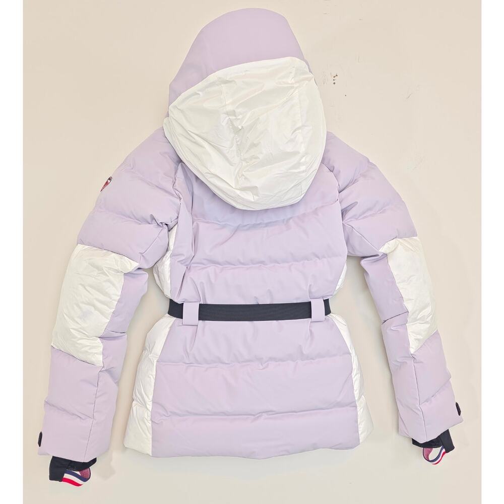 Rossignol Galactic Lilac Women's Ciastel Down Mix Ski Nylon Jacket Sz Small Nwt — image 4 of 8